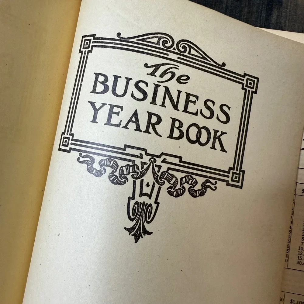 Vintage 1930 Saint Paul Fire‎ Marine Insurance Business Yearbook Calendar